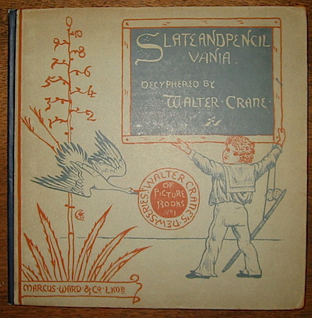 Walter Crane Slateandpencilvania: being the adventures of Dick on a desert island 1885 London  Marcus Ward & Co.